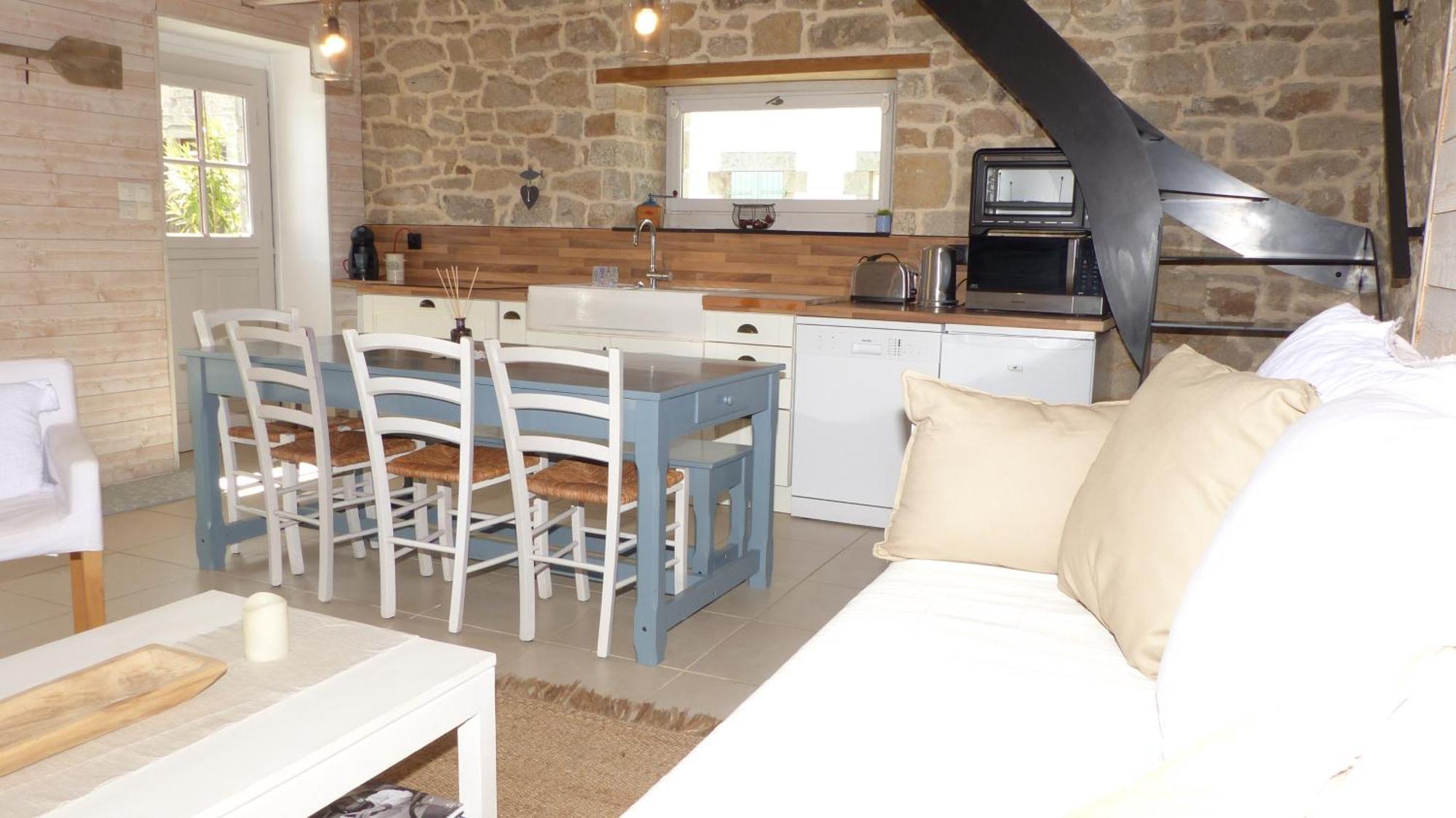 Jolie Maison De Pecheur - Sweet Fisherman Cottage แซงต์ฟิลิแบร์ ภายนอก รูปภาพ